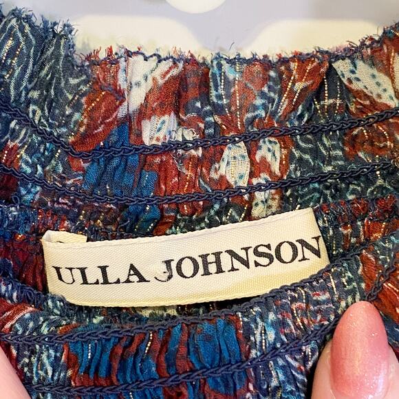 Ulla Johnson Vienne Birds of Paradise Mini Dress - Picture 3 of 7